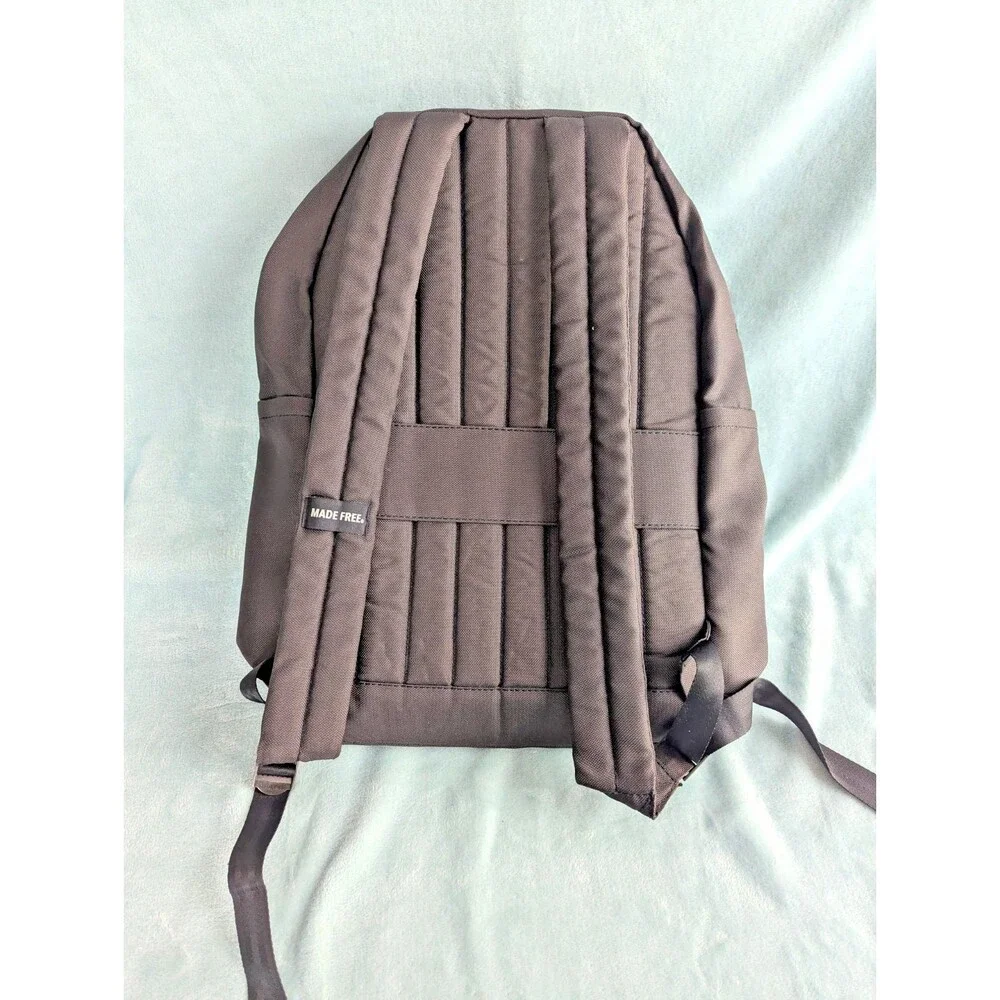 Made Free Urban Pack Backpack Charcoal Recycled Canvas 15 Laptop